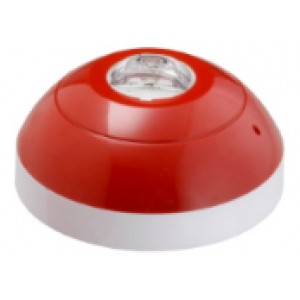 Apollo Ceiling Loop Powered VAD Red Body White Flash